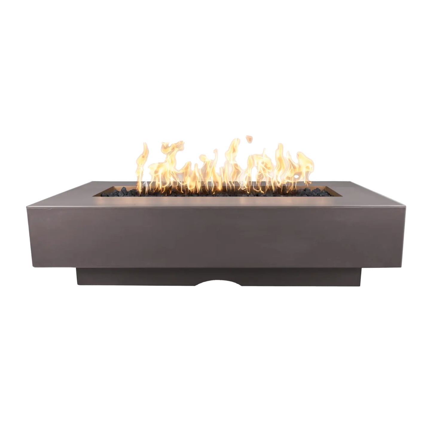The Outdoor Plus Rectangular Del Mar Liquid Propane Fire Pit