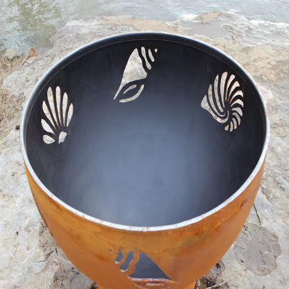 Fire Pit Art Beach Comber Fire Pit