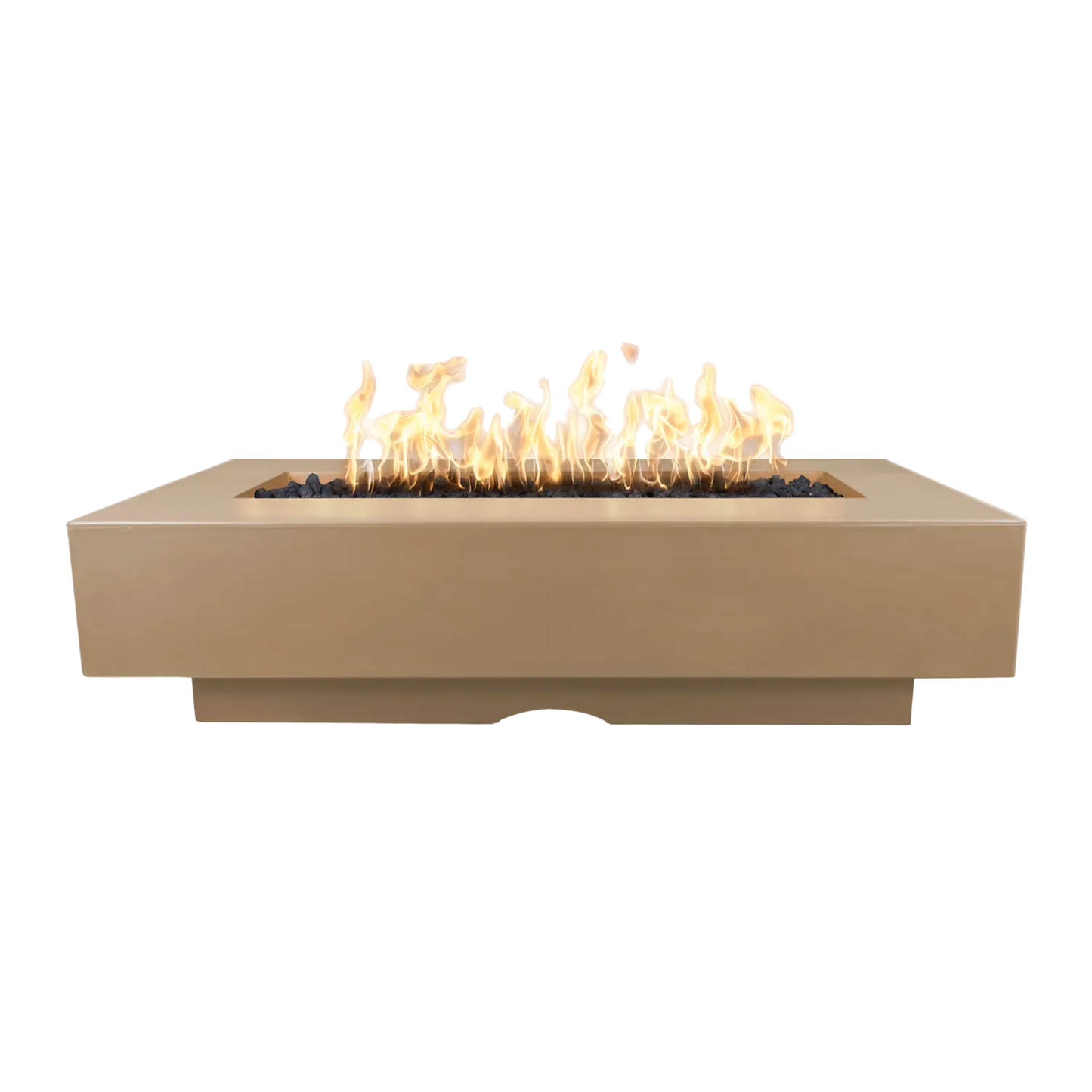 The Outdoor Plus Rectangular Del Mar Liquid Propane Fire Pit