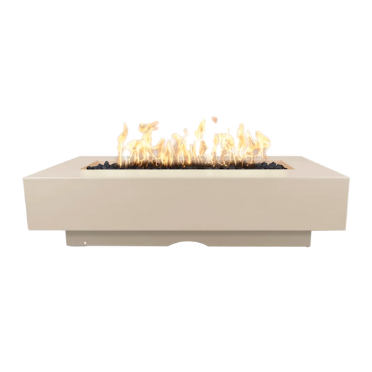 The Outdoor Plus Rectangular Del Mar Natural Gas Fire Pit