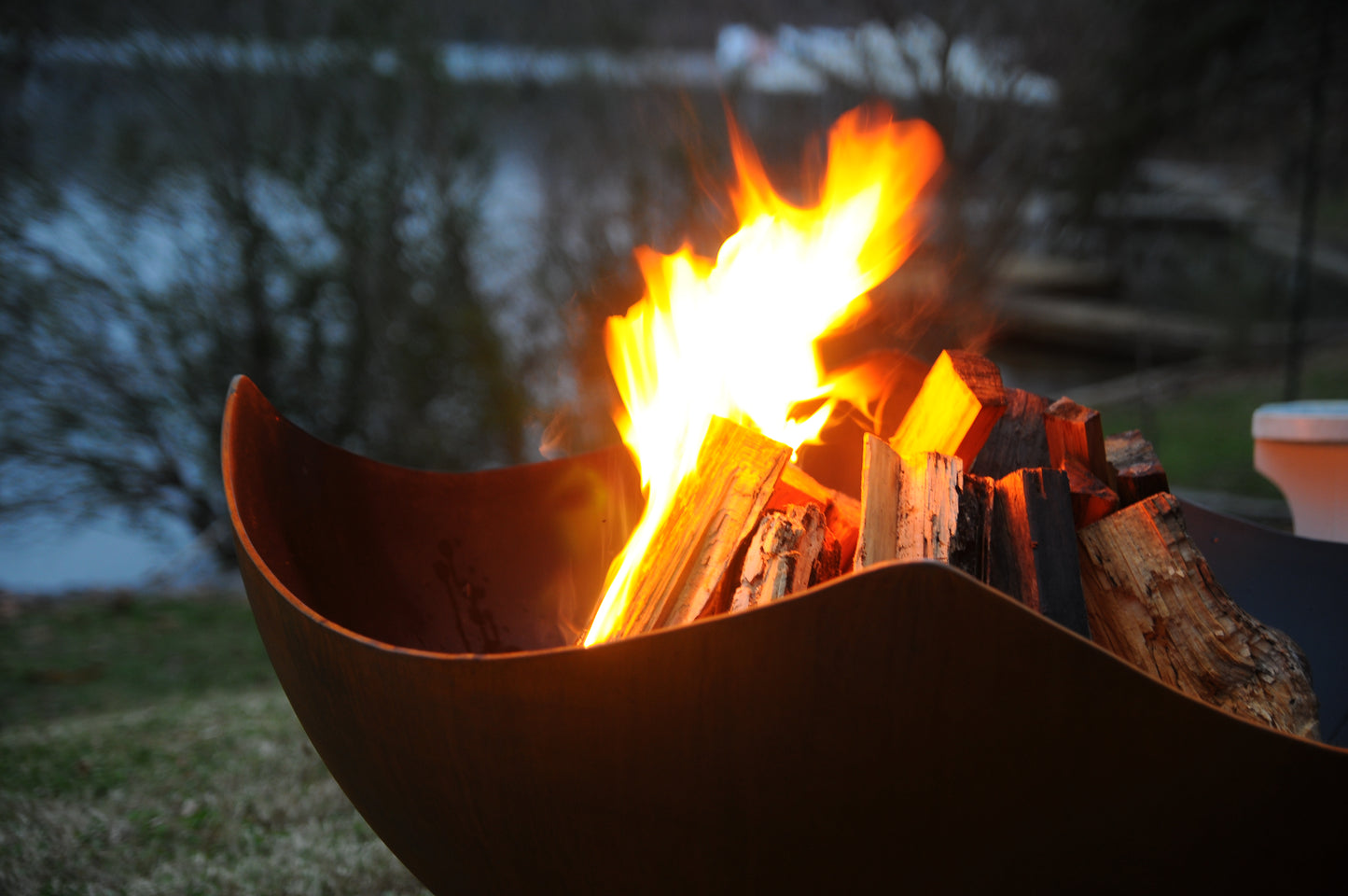 Fire Pit Art Manta Ray Fire Pit